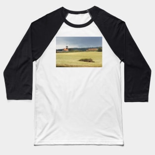 World War II pillbox in a field at Weybourne, Norfolk, UK Baseball T-Shirt